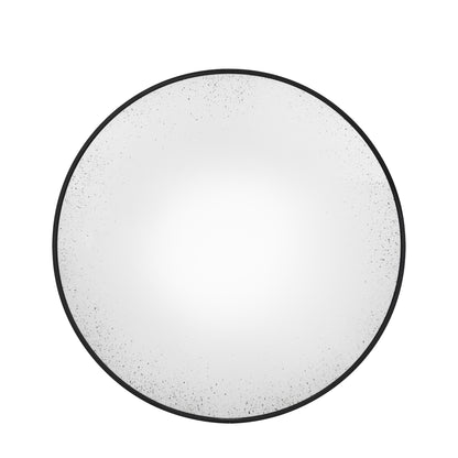 Gallery Direct Yardley Convex Round Mirror Black - image 2
