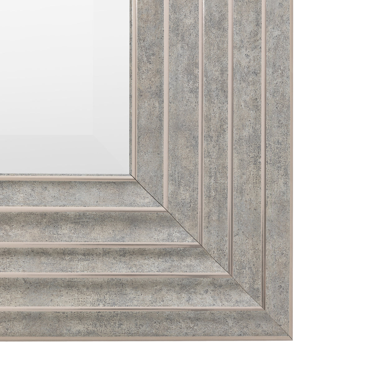 Gallery Direct Whitechapel Leaner Mirror Silver - image 5