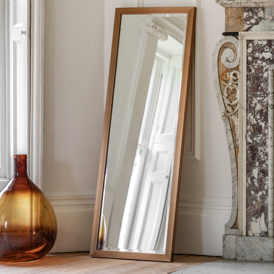 Gallery Direct Wallace Leaner Mirror Bronze - image 1