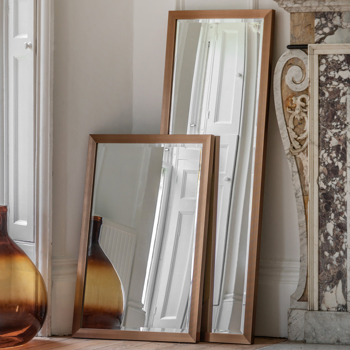 Gallery Direct Wallace Leaner Mirror Bronze - image 5