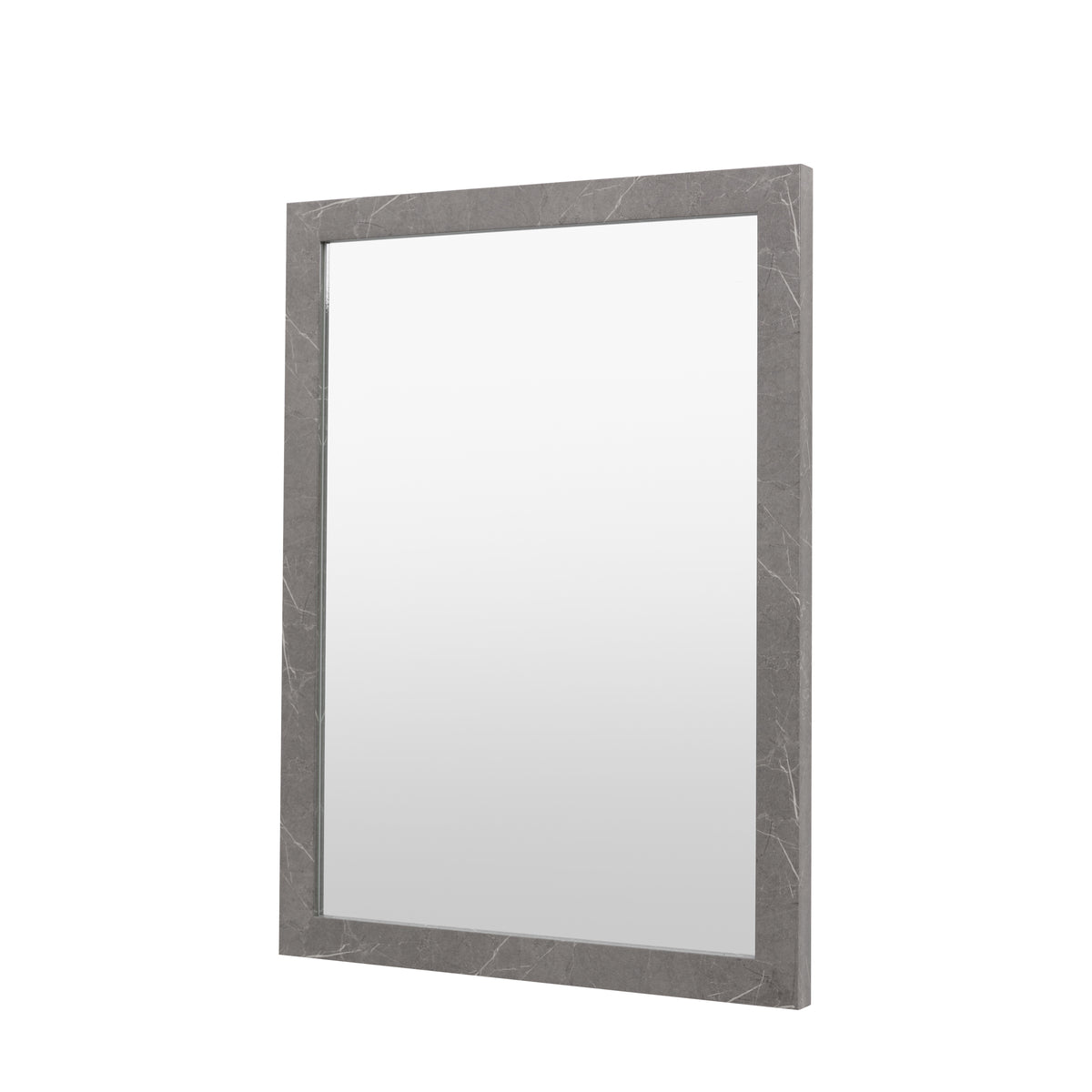 Gallery Direct Romano Rectangle Mirror Marbled Grey - image 5