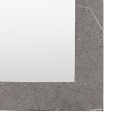 Gallery Direct Romano Rectangle Mirror Marbled Grey - image 8