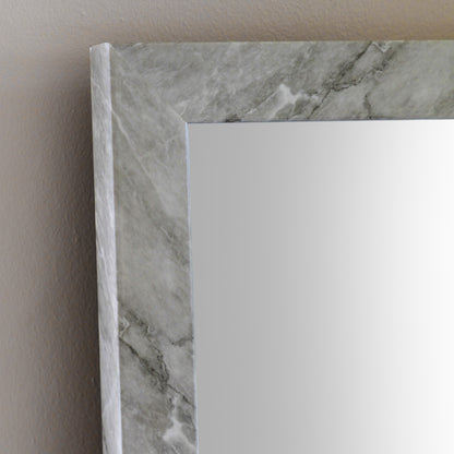 Gallery Direct Romano Leaner Mirror Marbled White - image 3