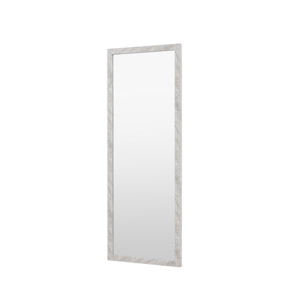 Gallery Direct Romano Leaner Mirror Marbled White - image 6