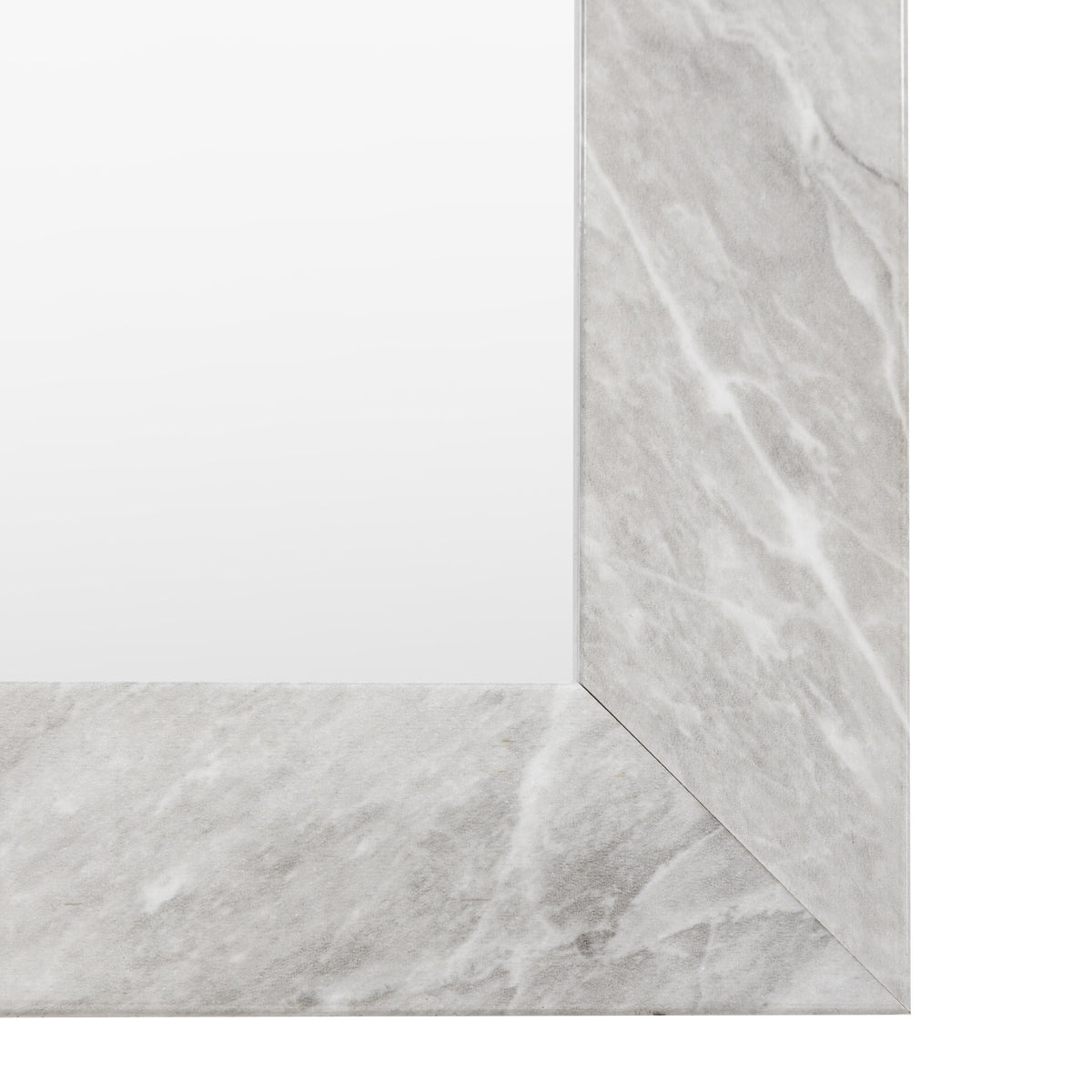 Gallery Direct Romano Leaner Mirror Marbled White - image 9