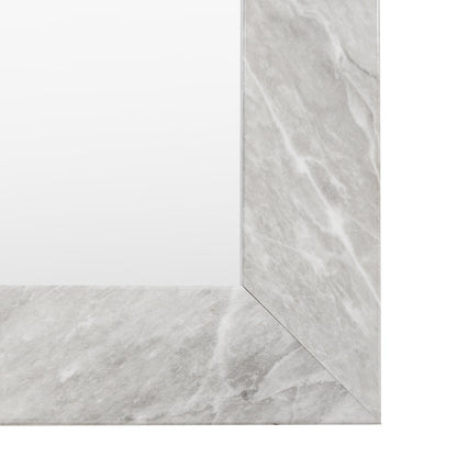 Gallery Direct Romano Leaner Mirror Marbled White - image 9