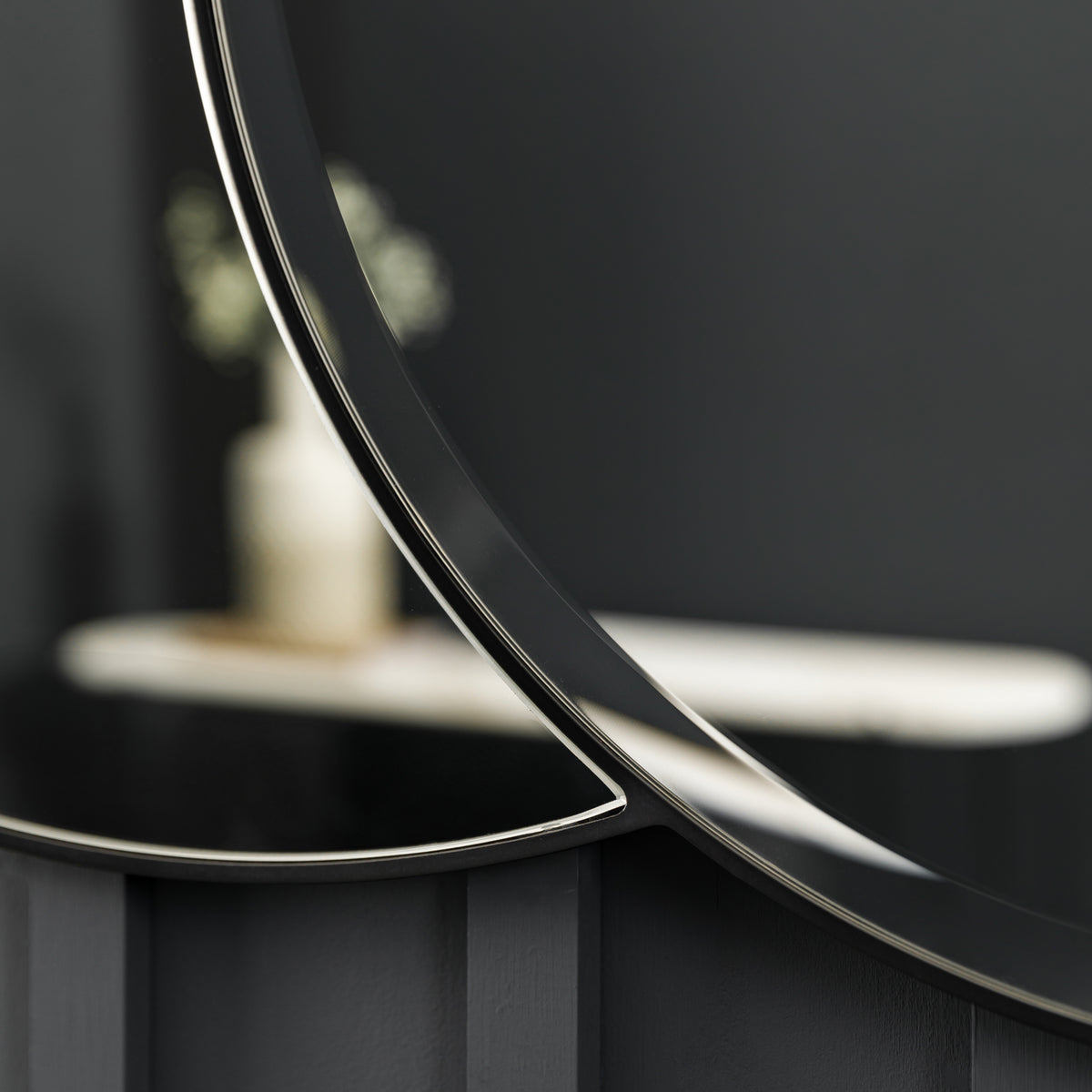 Gallery Direct Ostia Mirror Black - image 3