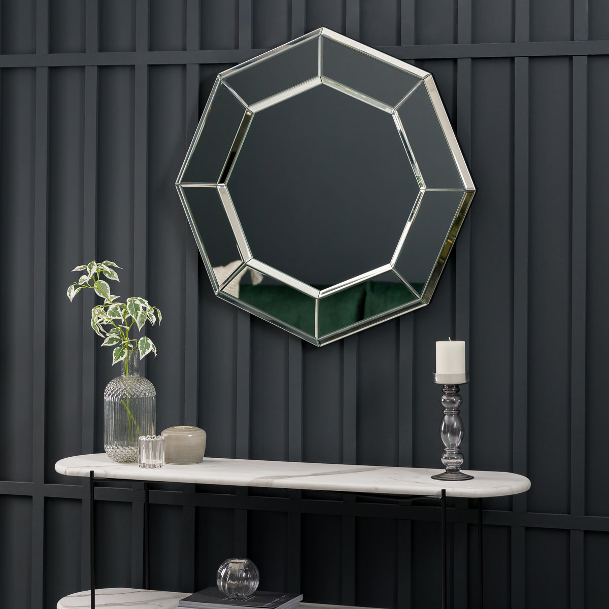 Gallery Direct Vienna Octagon Mirror - image 1