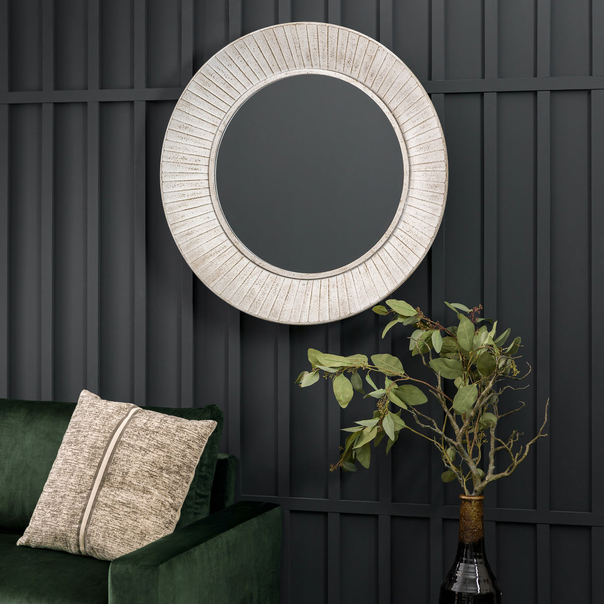 Gallery Direct Ramlia Round Mirror - image 1