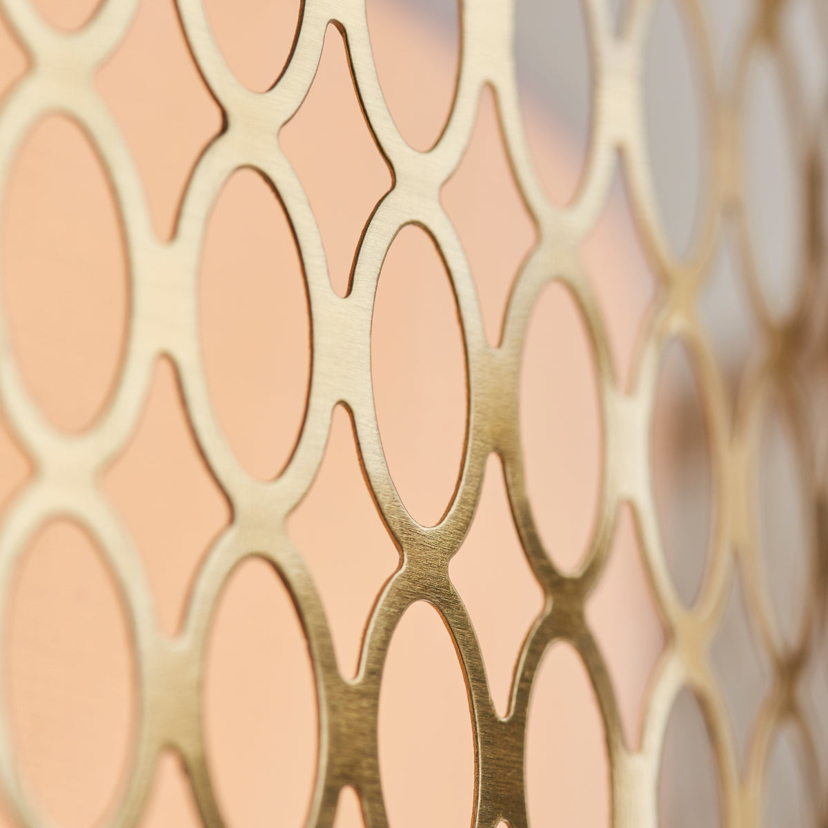 Gallery Direct Cordero Ceiling Lamp Gold/White, close-up of the finish and design