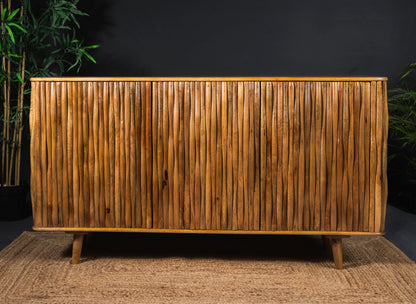 Carlton Furniture Branch - Wooden 3 Door Sideboard — product view
