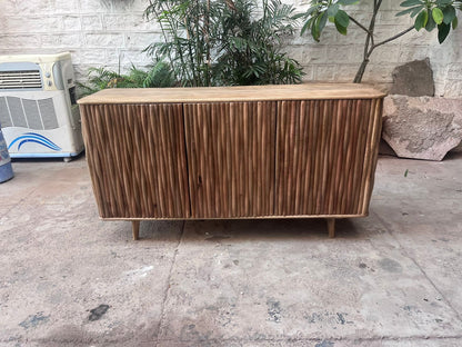 Carlton Furniture Branch - Wooden 3 Door Sideboard — product view