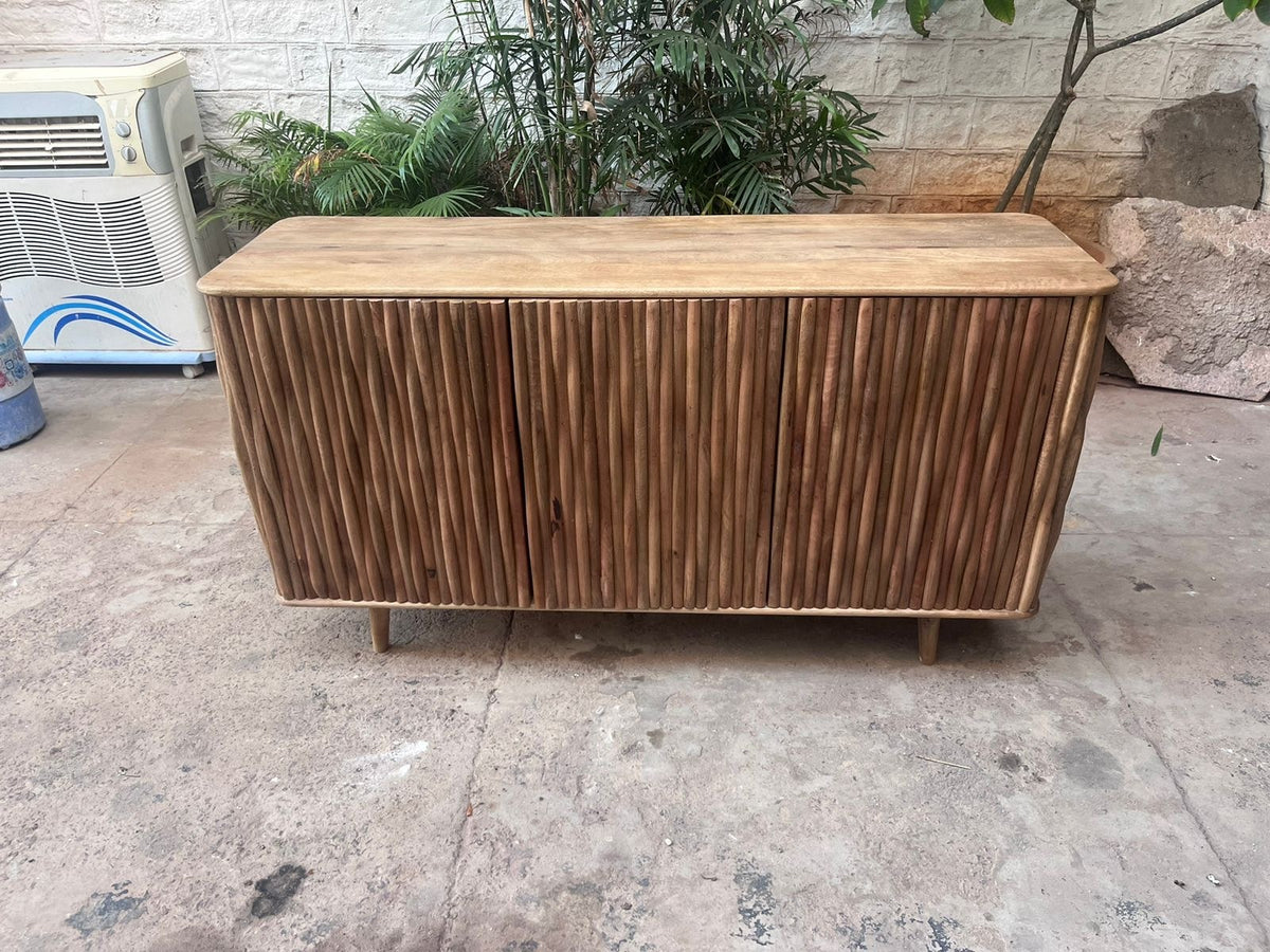 Carlton Furniture Branch - Wooden 3 Door Sideboard — product view