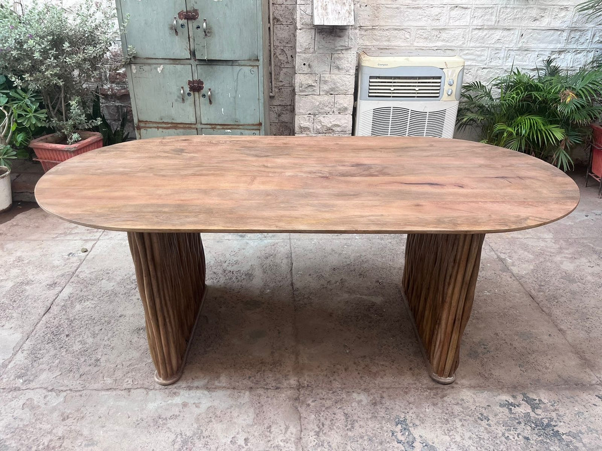 Carlton Furniture Branch - Wooden Dining Table — product view