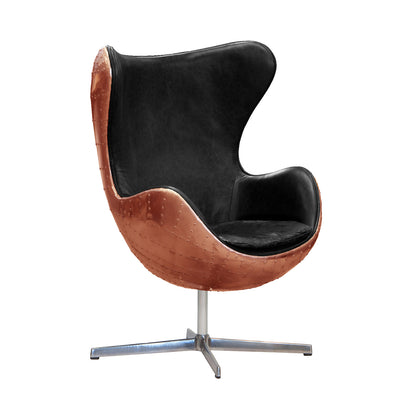 Carlton Furniture Keeler Chair - Copper Metal Finish — product view