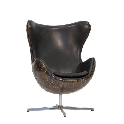 Carlton Furniture Keeler Chair - Vintage Jet Brass — product view