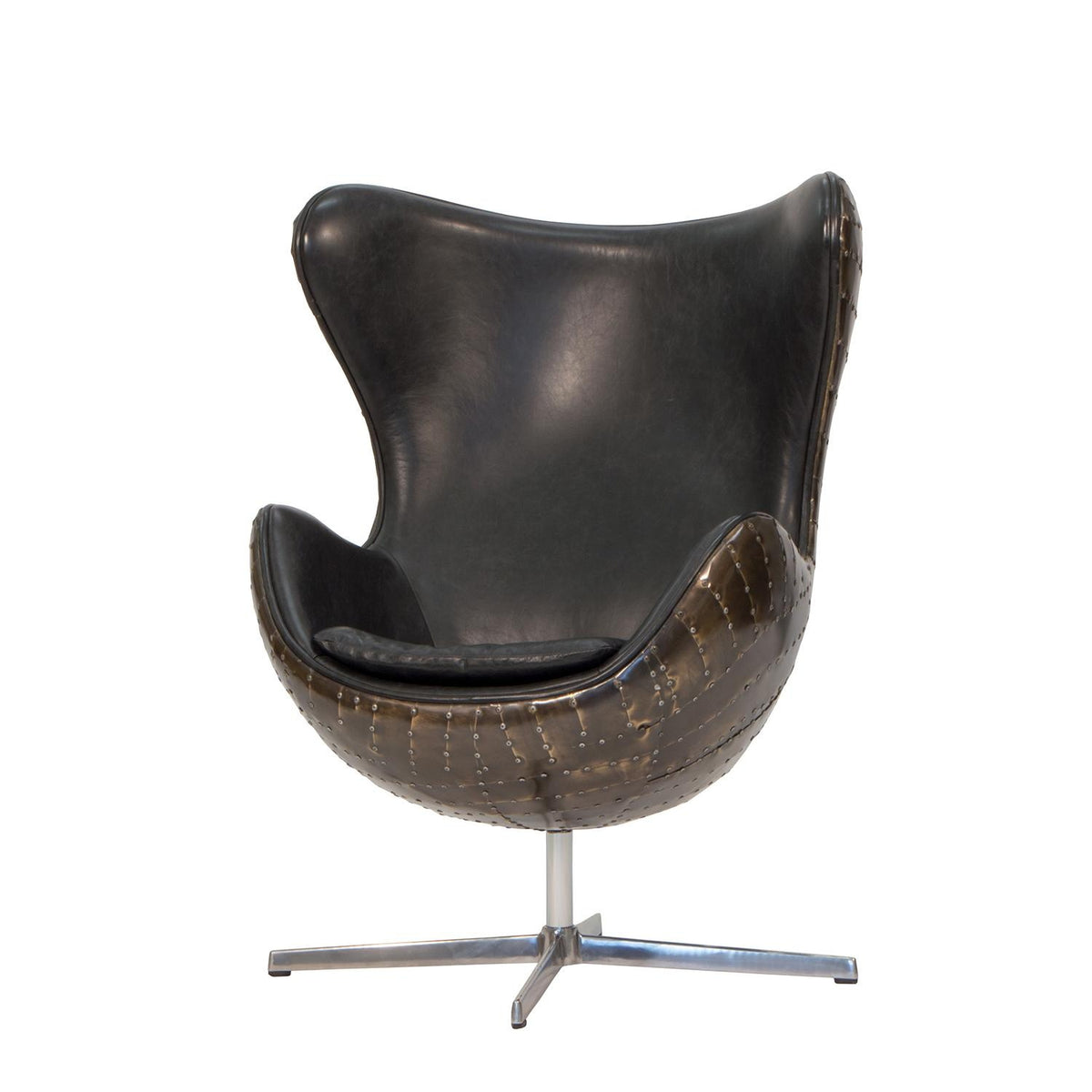 Carlton Furniture Keeler Chair - Vintage Jet Brass — product view