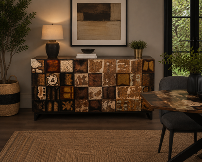 Carlton Furniture Lovell 3 Door Sideboard — lifestyle setting