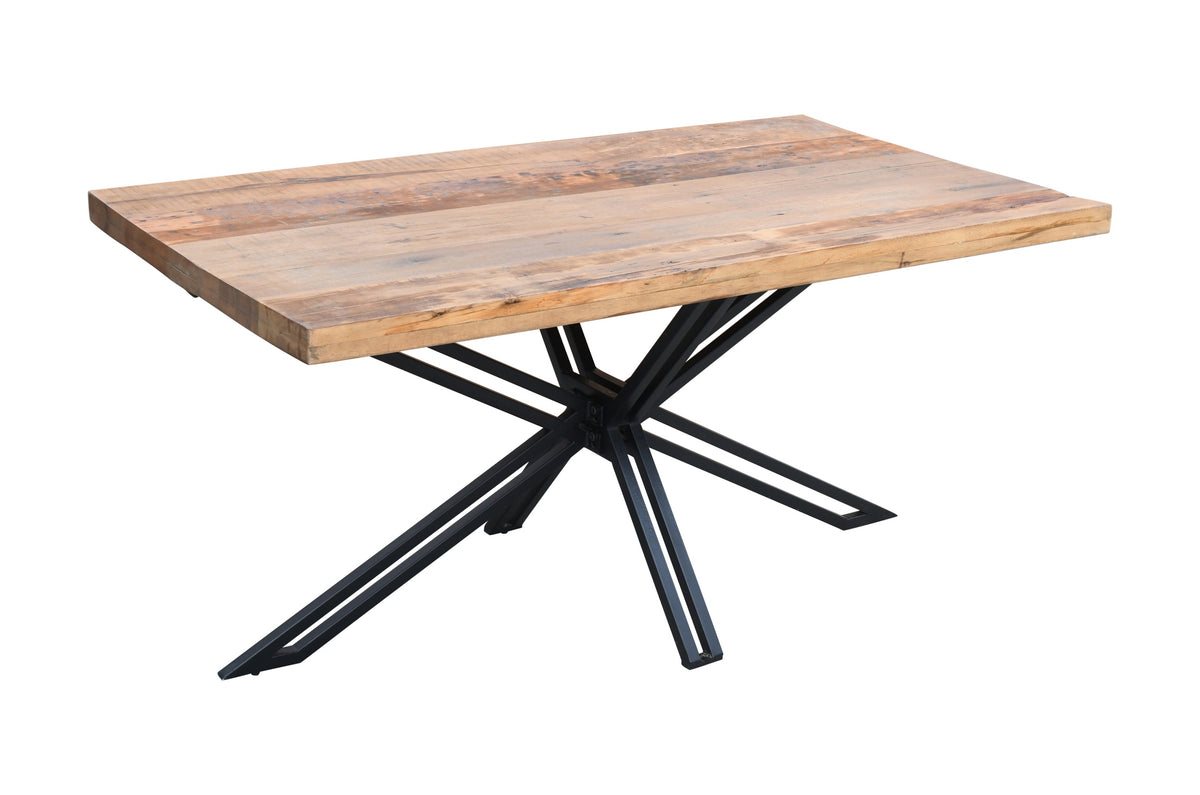 Carlton Furniture Sleeper Wood - Rectangular Dining Table with Open X Leg — product view