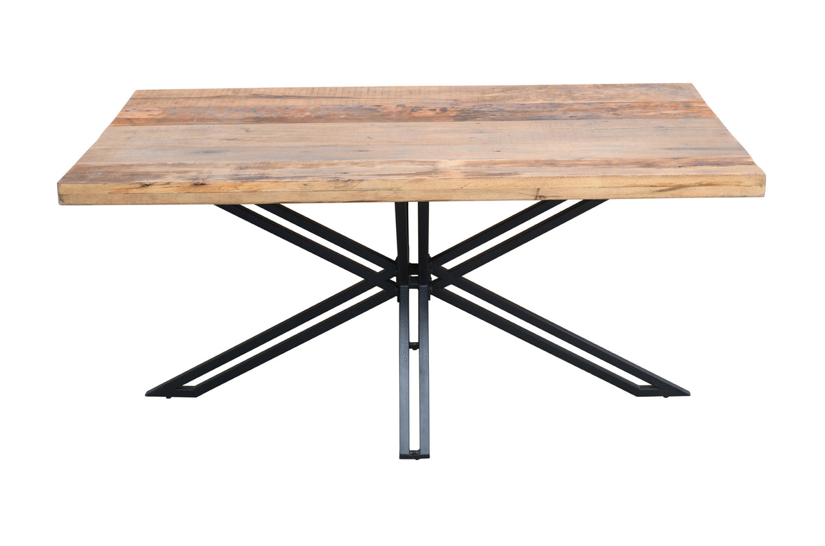 Carlton Furniture Sleeper Wood - Rectangular Dining Table with Open X Leg — product view