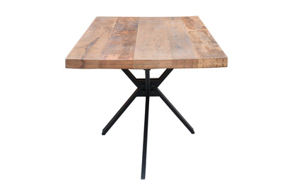Carlton Furniture Sleeper Wood - Rectangular Dining Table with Open X Leg — product view