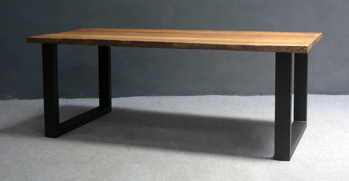Carlton Furniture Sleeper Wood - Rectangular Dining Table with U Leg — product view