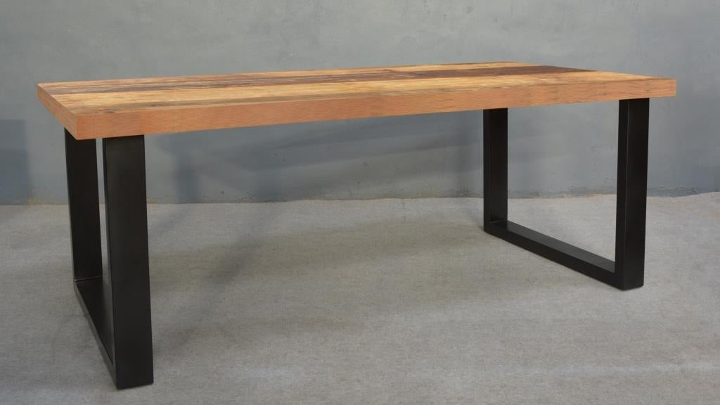 Carlton Furniture Sleeper Wood - Rectangular Dining Table with U Leg — product view