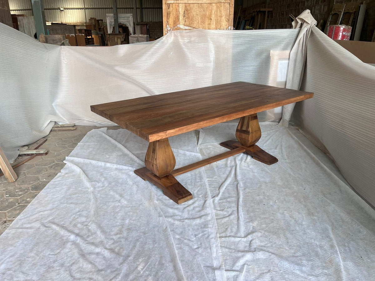Carlton Furniture Sleeper Wood Table with Pondi Leg — product view