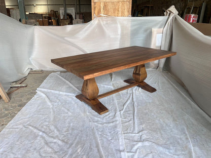 Carlton Furniture Sleeper Wood Table with Pondi Leg — product view