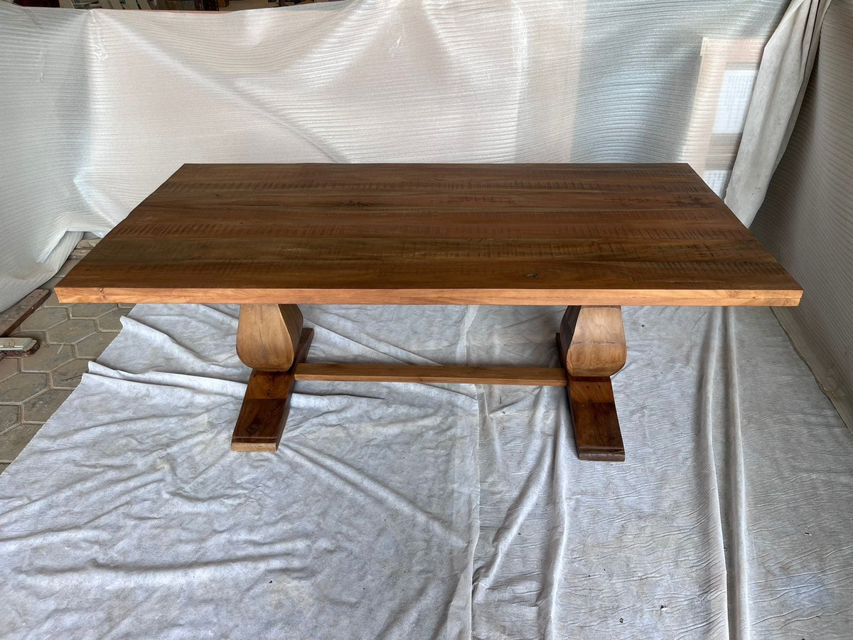 Carlton Furniture Sleeper Wood Table with Pondi Leg — product view
