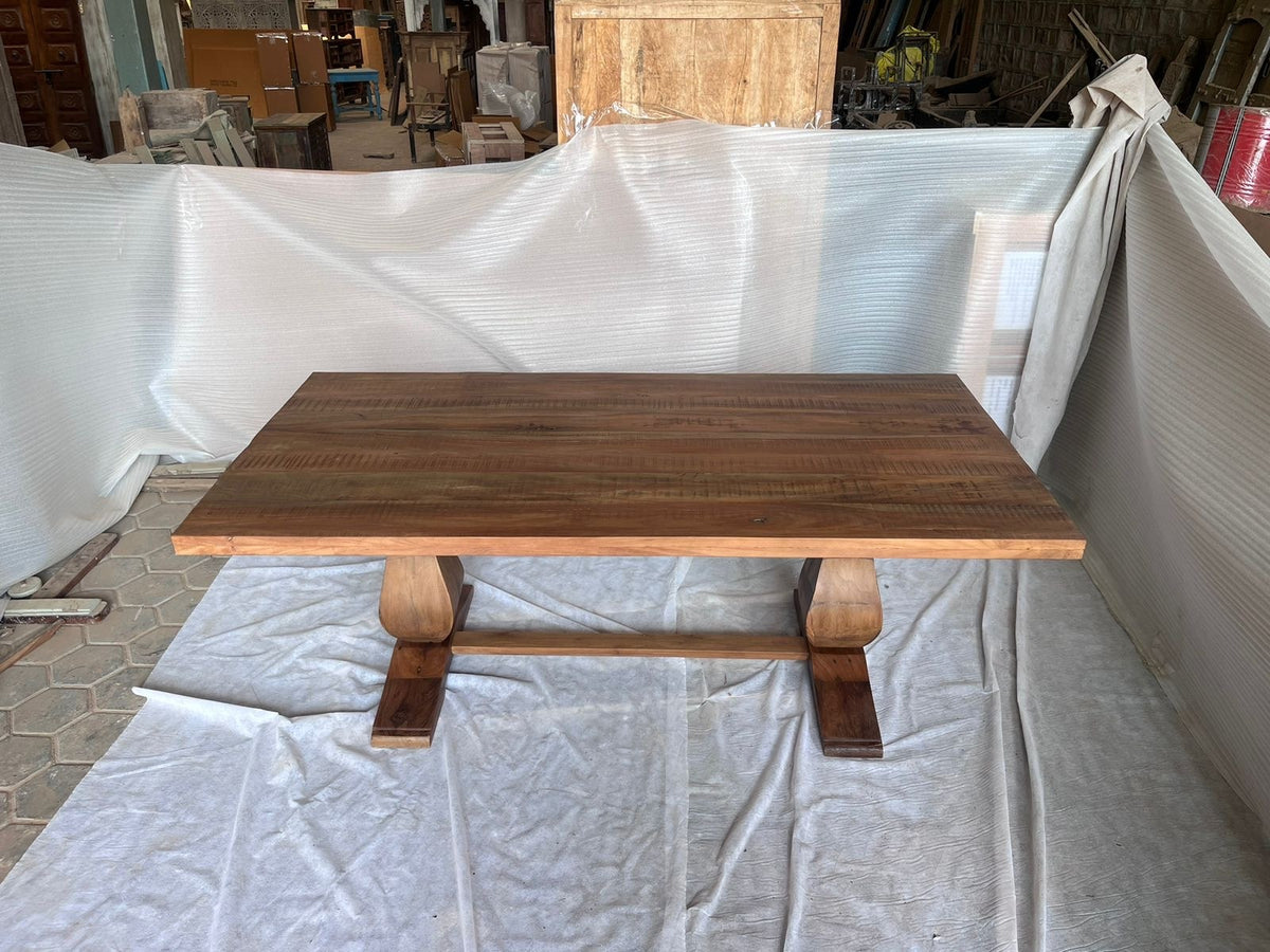 Carlton Furniture Sleeper Wood Table with Pondi Leg — product view