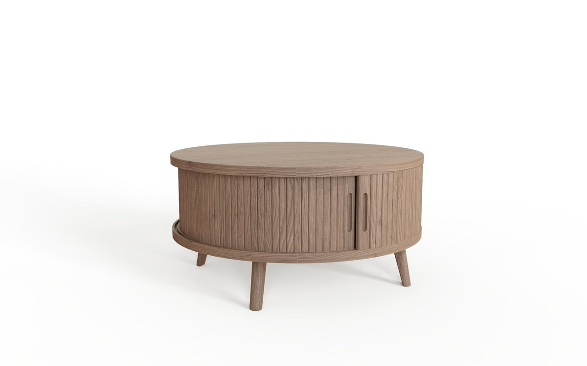 Carlton Furniture Tambour - Grey Coffee Table — product view