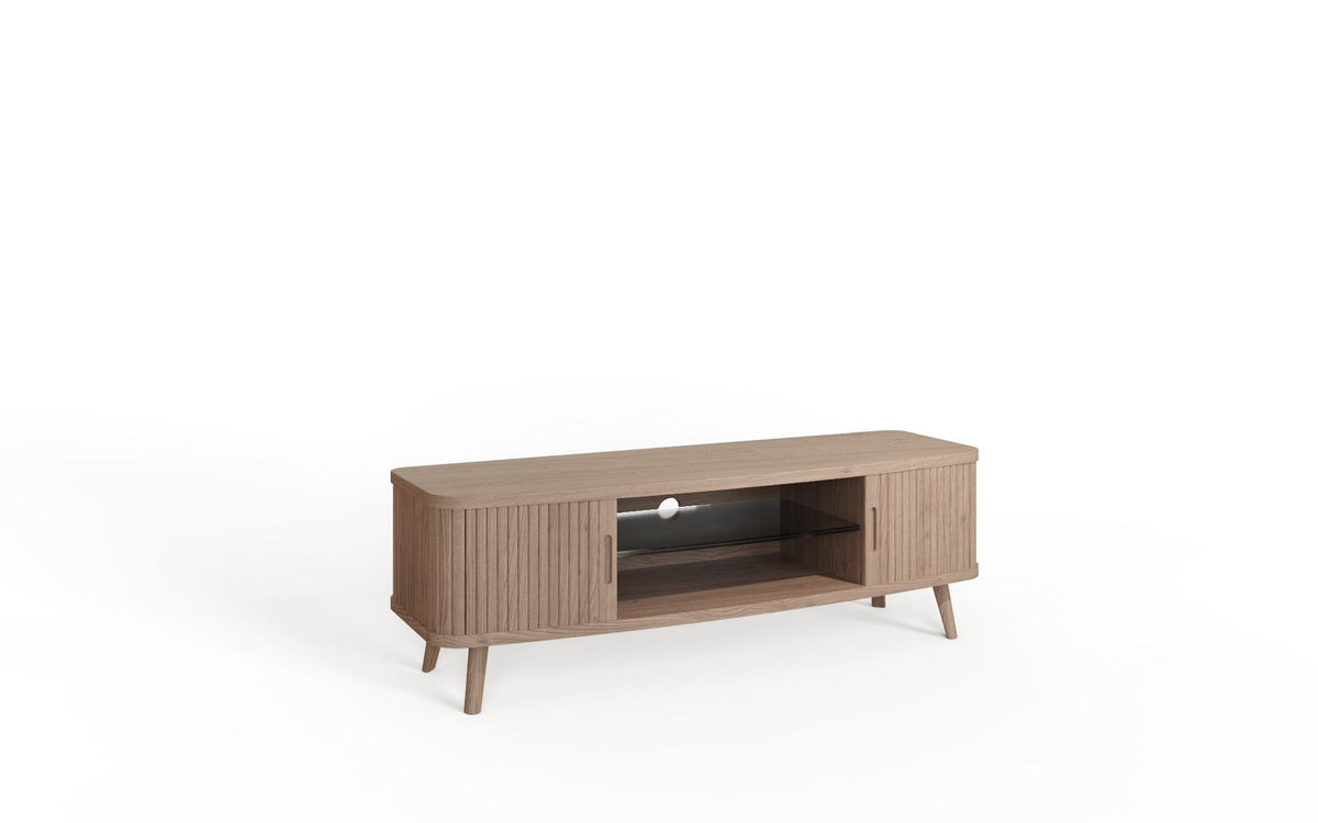 Carlton Furniture Tambour - Grey Media Unit — product view