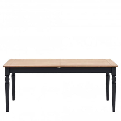 Gallery Direct Eton Dining Table in Meteor