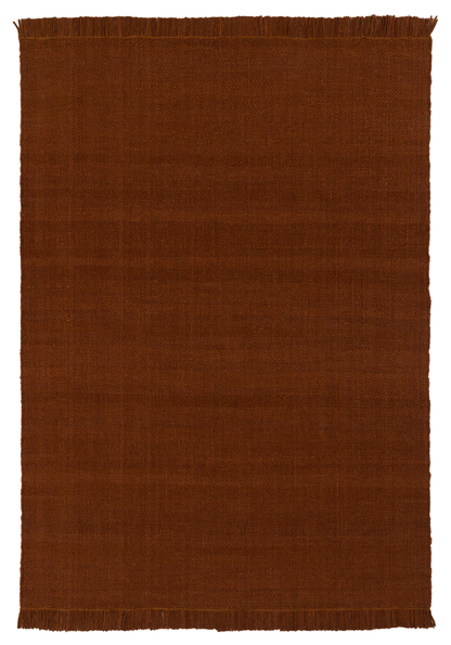 Gallery Direct Amara Rug Rust - complete front product view, 290 x 200 cm