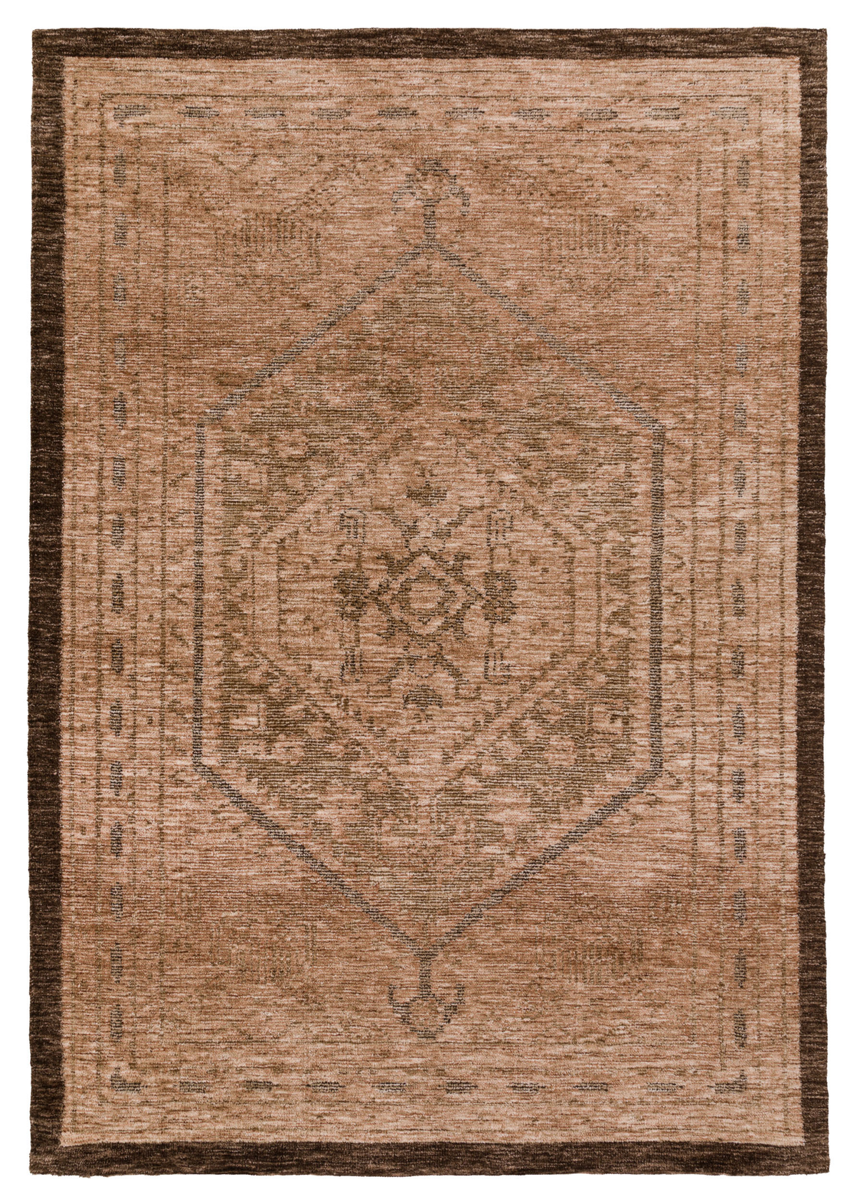 Gallery Direct Amica Rug Tan - complete front product view, 290 x 200 cm