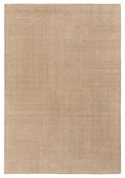 Gallery Direct Elara Rug Sand - complete front product view, 230 x 160 cm