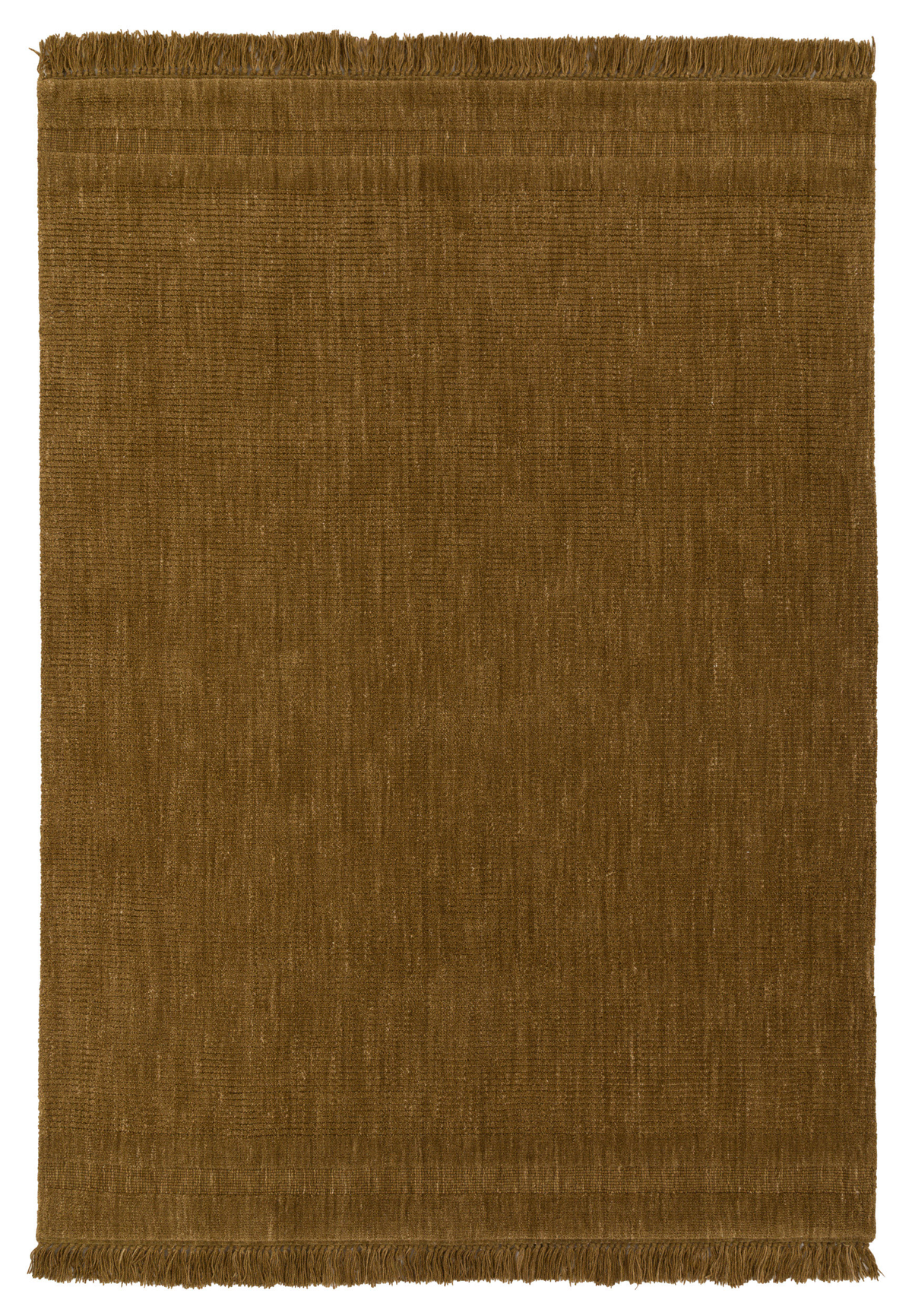 Gallery Direct Malin Rug Olive - complete front product view, 290 x 200 cm