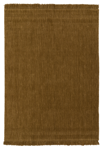 Gallery Direct Malin Rug Olive - complete front product view, 290 x 200 cm