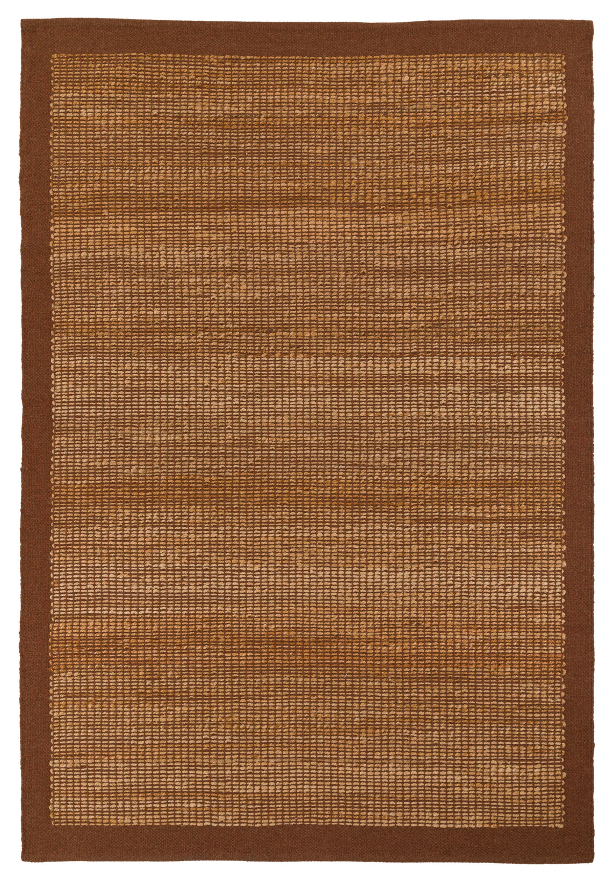 Gallery Direct Mirelle Rug Chocolate - complete front product view, 230 x 160 cm