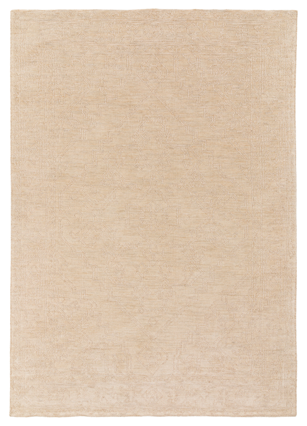 Gallery Direct Orla Rug Cream - complete front product view, 230 x 160 cm