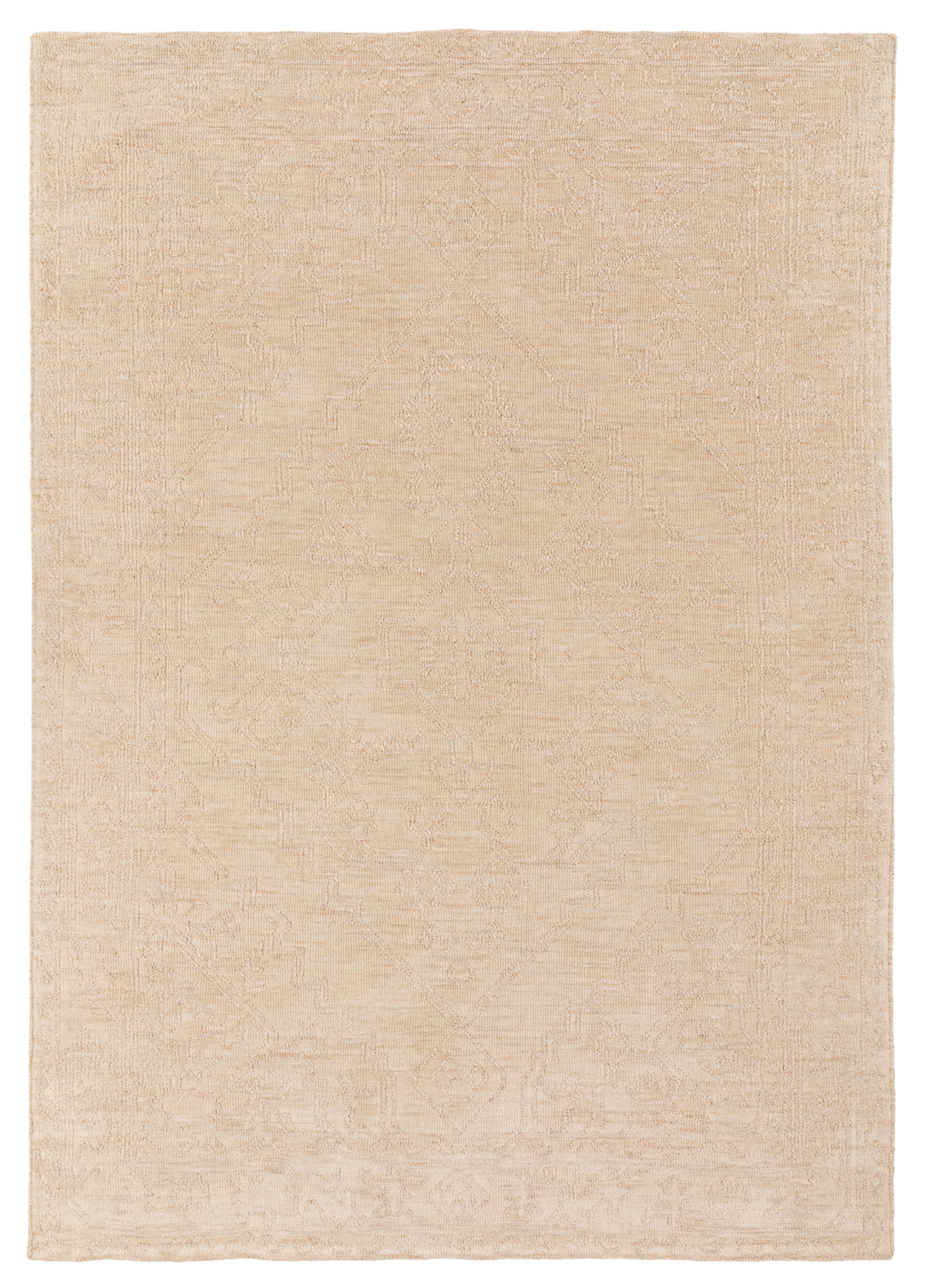 Gallery Direct Orla Rug Cream - complete front product view, 290 x 200 cm