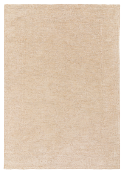 Gallery Direct Orla Rug Cream - complete front product view, 290 x 200 cm