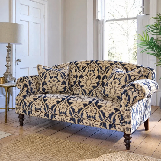 Tetrad Tallis Petit Sofa in Enigma Indigo