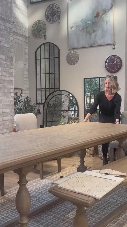 Gallery Direct Vancouver Extending Dining Table