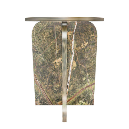 amalfi-side-table-ember — photo-based approximate private review; nominal dimensions 400 × 400 × 500mm
