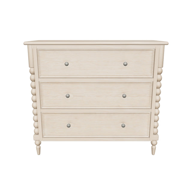 Approximate photo-guided Artisan 3 Drawer Chest, 102 x 45 x 90 cm; no lifestyle props.