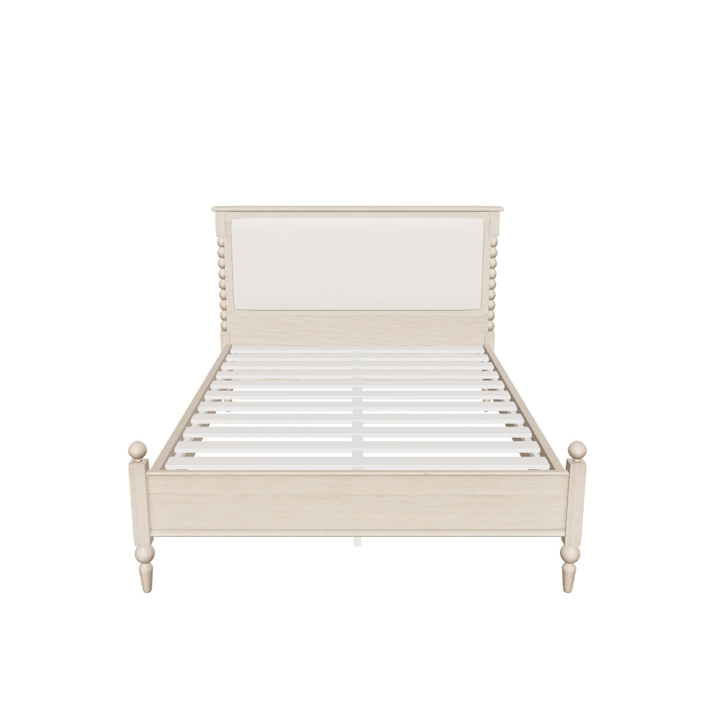 Photo-based approximate Artisan king-bed; nominal product dimensions, review sample.