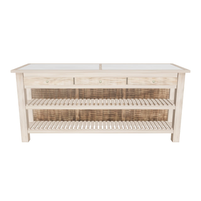 Gallery Direct Vancouver Kitchen Island (Large) — approximate photo-guided AR model