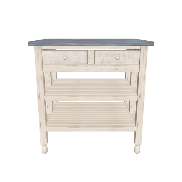 Gallery Direct Vancouver Kitchen Island (Small) — approximate photo-guided AR model